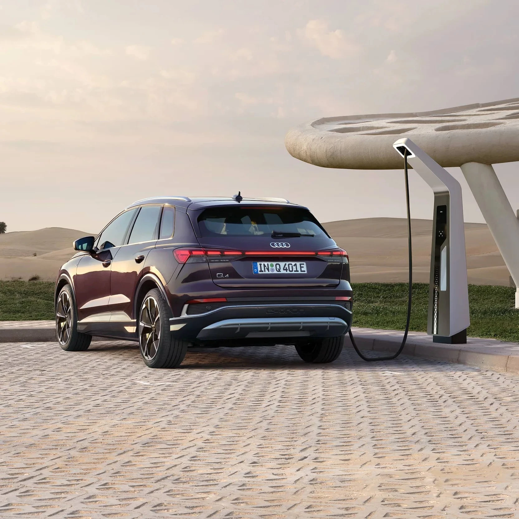 Audi Q4 E Tron Monza Brianza ricarica