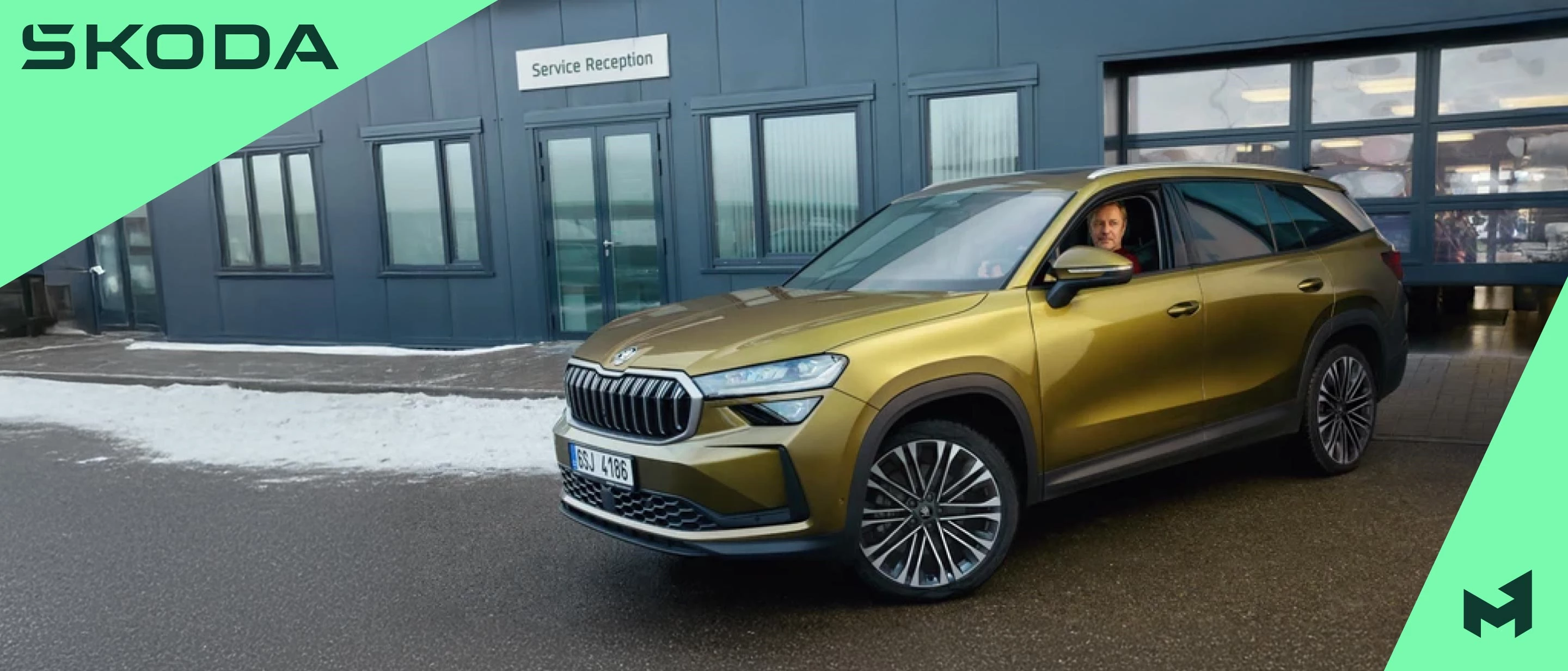 Skoda Service Ruota Complete Invernali Banner Promozioni 2880X1232